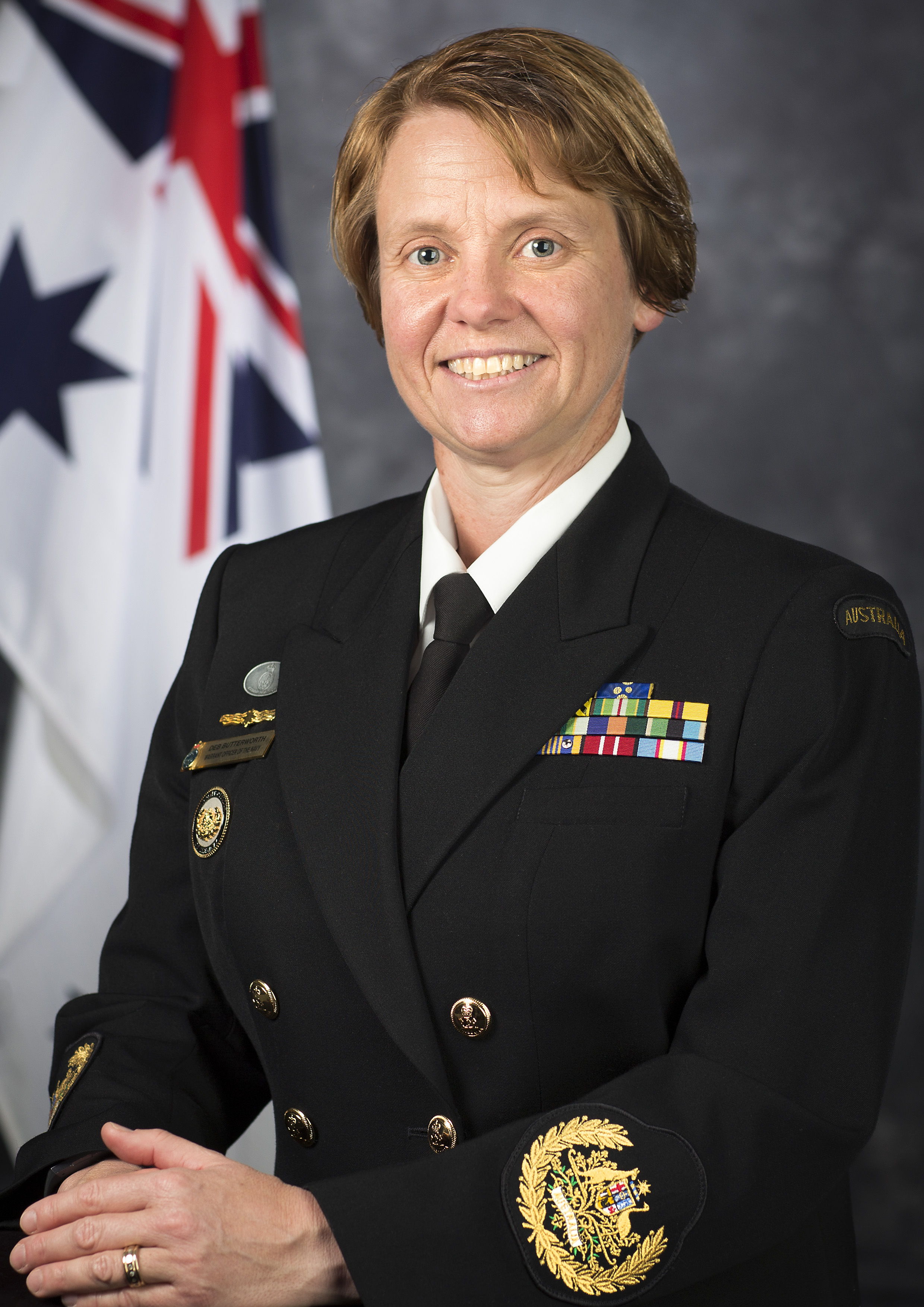 Warrant Officer of the Navy, Deb Butterworth, OAM, CSM and Bar